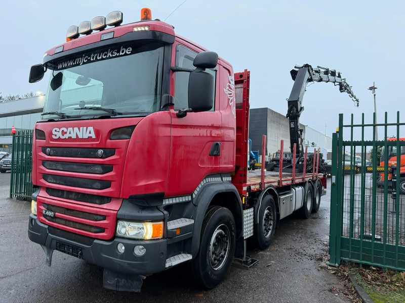 Scania R490 8x4 + CRANE HIAB 377 E-4 HIPRO + JIB 100 X-4 + ROTATOR - BE TRUCK - Автоманипулятор: фото 3 Scania R490 8x4 + CRANE HIAB 377 E-4 HIPRO + JIB 100 X-4 + ROTATOR - BE TRUCK - Автоманипулятор: фото 3