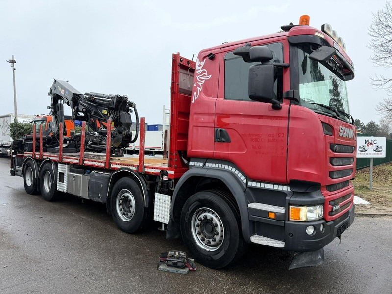 Scania R490 8x4 + CRANE HIAB 377 E-4 HIPRO + JIB 100 X-4 + ROTATOR - BE TRUCK - Автоманипулятор: фото 2 Scania R490 8x4 + CRANE HIAB 377 E-4 HIPRO + JIB 100 X-4 + ROTATOR - BE TRUCK - Автоманипулятор: фото 2