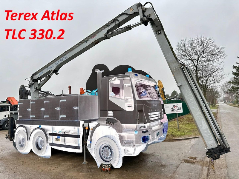 Terex ATLAS 330.2 - A 21 ROOF CRANE / DAKWERKERS KRAAN / DACHDECKER KRAN + RADIO - Кран-манипулятор для Строительной техники: фото 1 Terex ATLAS 330.2 - A 21 ROOF CRANE / DAKWERKERS KRAAN / DACHDECKER KRAN + RADIO - Кран-манипулятор для Строительной техники: фото 1