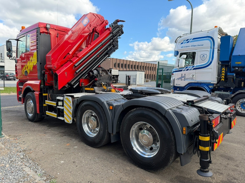 MAN TGA 33.530 6x4 - 90T ZSM + KRAN HMF 3720 K6 (17.3m) - RETARDER - MANUAL ZF - EURO 3 - 590.000km - ALCOA - BIG AXLES HUB REDUCTION - BE TRUCK - TOP CONDITION - Тягач: фото 5 MAN TGA 33.530 6x4 - 90T ZSM + KRAN HMF 3720 K6 (17.3m) - RETARDER - MANUAL ZF - EURO 3 - 590.000km - ALCOA - BIG AXLES HUB REDUCTION - BE TRUCK - TOP CONDITION - Тягач: фото 5