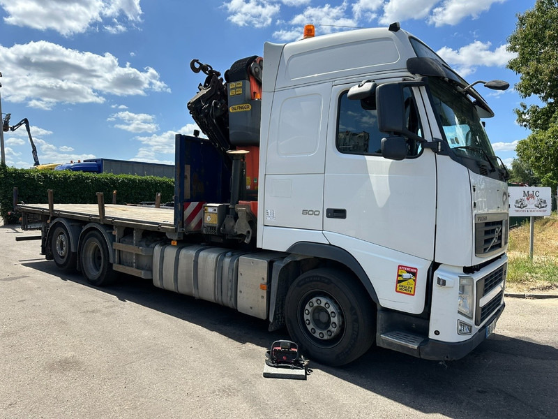 Volvo FH 500 6X2 + CRANE PALFINGER PK50002 E 6x - RETARDER - PLATFORM 6m20 - TWISTLOCKS 20' - 561.000km - EURO 5 - Автоманипулятор: фото 2 Volvo FH 500 6X2 + CRANE PALFINGER PK50002 E 6x - RETARDER - PLATFORM 6m20 - TWISTLOCKS 20' - 561.000km - EURO 5 - Автоманипулятор: фото 2