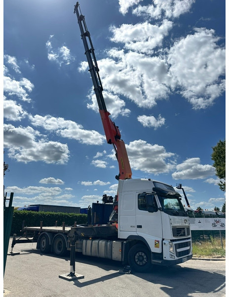 Volvo FH 500 6X2 + CRANE PALFINGER PK50002 E 6x - RETARDER - PLATFORM 6m20 - TWISTLOCKS 20' - 561.000km - EURO 5 - Автоманипулятор: фото 4 Volvo FH 500 6X2 + CRANE PALFINGER PK50002 E 6x - RETARDER - PLATFORM 6m20 - TWISTLOCKS 20' - 561.000km - EURO 5 - Автоманипулятор: фото 4