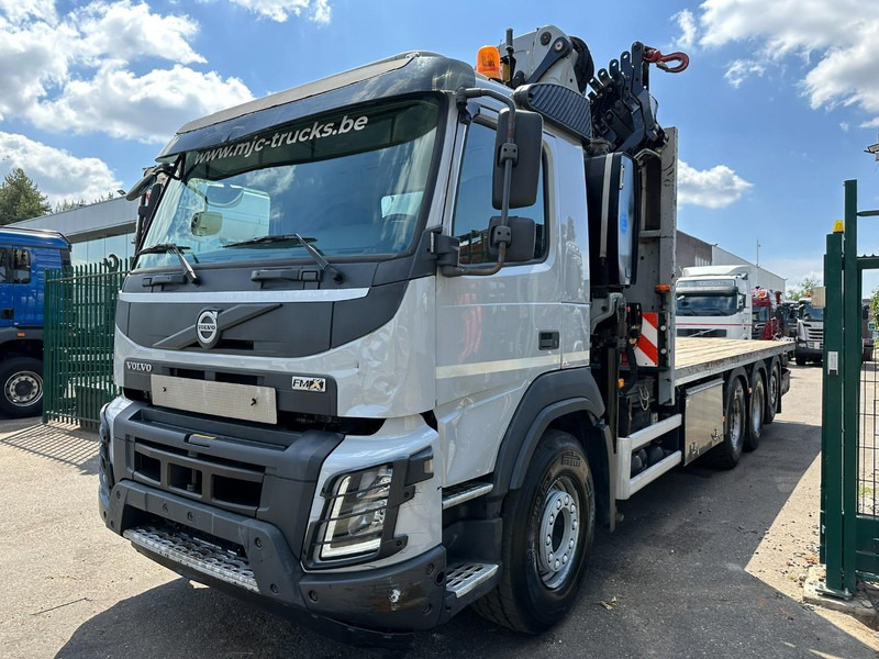 Volvo FMX 330 8x4 TRIDEM PRITSCHE + KRAN EFFER 265 / 6S - PLATFORM 7m50 - EURO 6 - RADIO - *473.000km* - TÜV 05/2026 - BE TRUCK - Грузовик бортовой/ Платформа, Автоманипулятор: фото 4 Volvo FMX 330 8x4 TRIDEM PRITSCHE + KRAN EFFER 265 / 6S - PLATFORM 7m50 - EURO 6 - RADIO - *473.000km* - TÜV 05/2026 - BE TRUCK - Грузовик бортовой/ Платформа, Автоманипулятор: фото 4