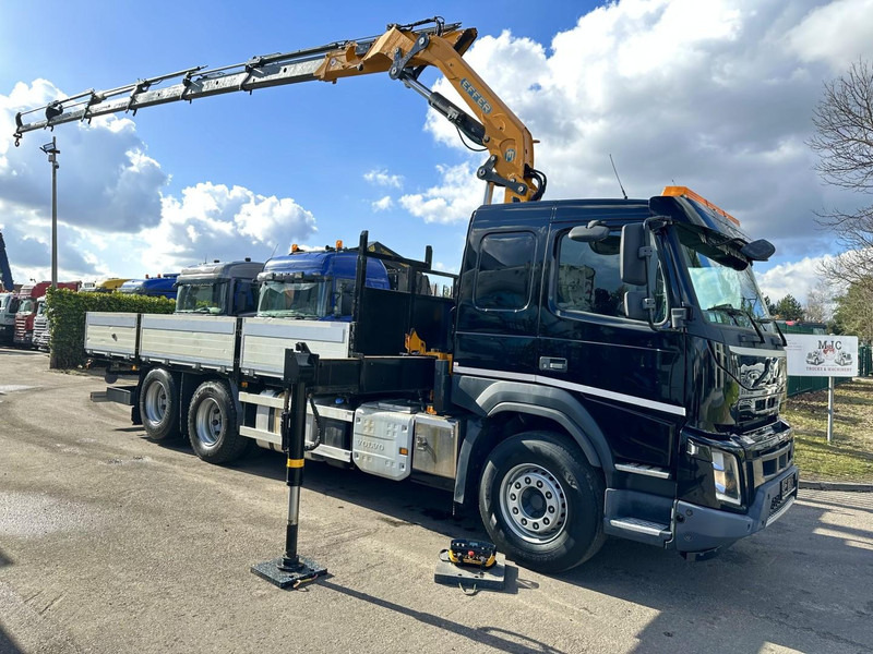 Volvo FMX 370 6x2 PRITSCHE 6M35 + KRAN EFFER 215/6S -*127.000km* - LIFT AXLE - DOUBLE WHEELS - I SHIFT - EURO 6 - BE PAPERS - Грузовик бортовой/ Платформа, Автоманипулятор: фото 2 Volvo FMX 370 6x2 PRITSCHE 6M35 + KRAN EFFER 215/6S -*127.000km* - LIFT AXLE - DOUBLE WHEELS - I SHIFT - EURO 6 - BE PAPERS - Грузовик бортовой/ Платформа, Автоманипулятор: фото 2