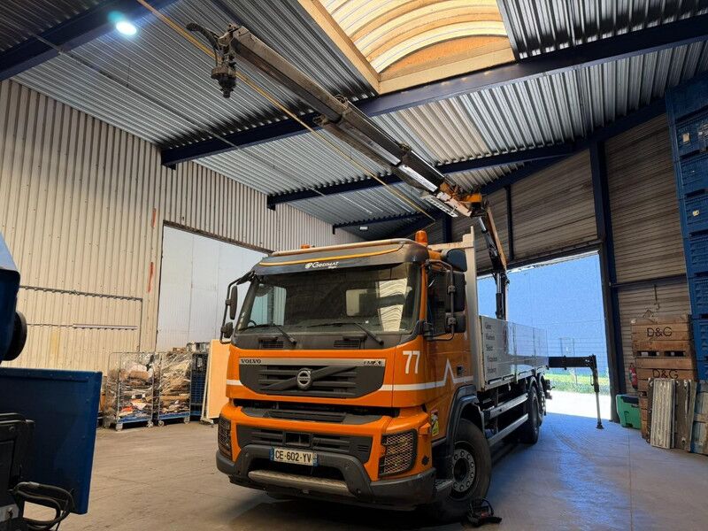 Volvo FMX 410 6x2 + CRANE FASSI F155 (3x) + ROTATOR + RADIO - LIFT + STEERING AXLE - PLATFORM 6m50 - EURO 5 - Автоманипулятор: фото 2 Volvo FMX 410 6x2 + CRANE FASSI F155 (3x) + ROTATOR + RADIO - LIFT + STEERING AXLE - PLATFORM 6m50 - EURO 5 - Автоманипулятор: фото 2
