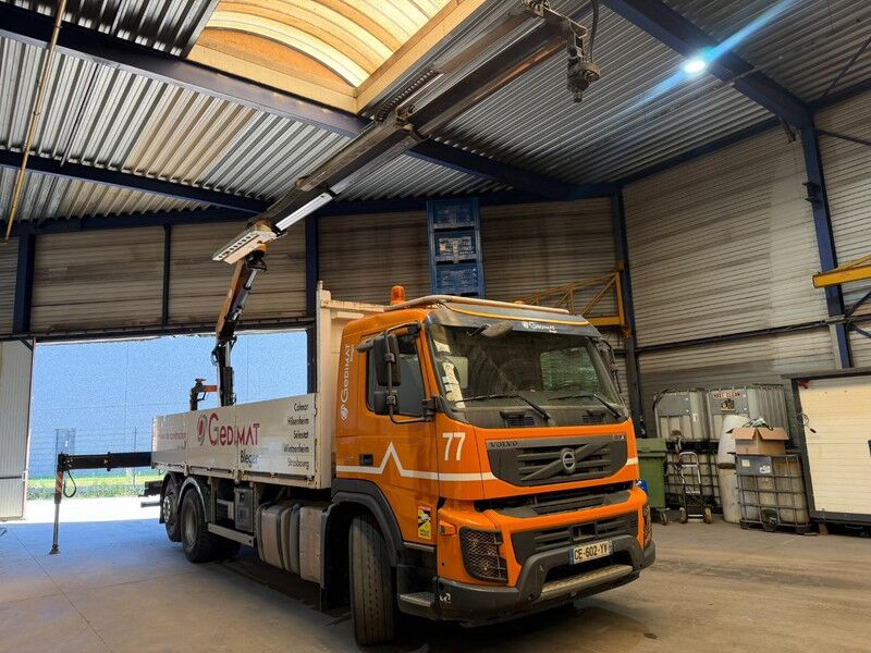Volvo FMX 410 6x2 + CRANE FASSI F155 (3x) + ROTATOR + RADIO - LIFT + STEERING AXLE - PLATFORM 6m50 - EURO 5 - Автоманипулятор: фото 3 Volvo FMX 410 6x2 + CRANE FASSI F155 (3x) + ROTATOR + RADIO - LIFT + STEERING AXLE - PLATFORM 6m50 - EURO 5 - Автоманипулятор: фото 3