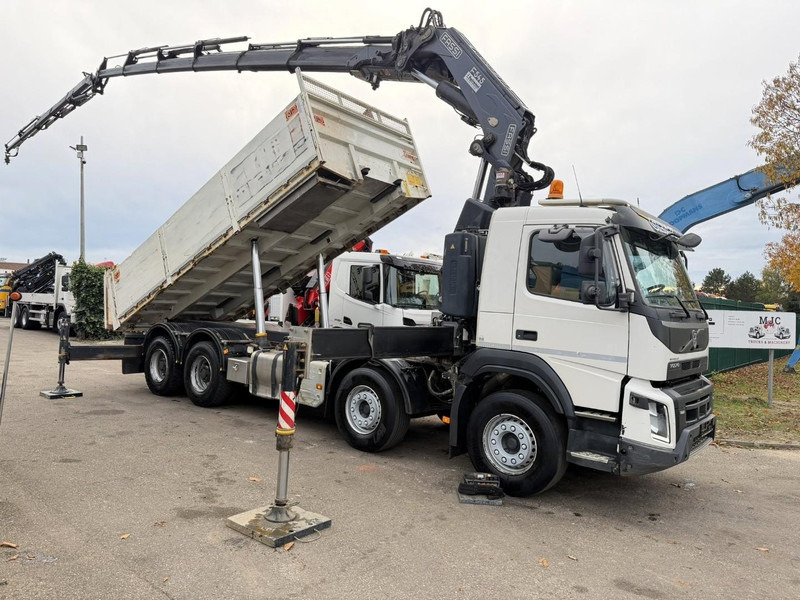 Volvo FMX 540 8x4 TIPPER + CRANE (29m!) FASSI F545 (6x) + JIB L324 (4x) - TIPPER - *192.000km* - RETARDER - ROTATOR - BE TRUCK - GOOD CONDITION - Самосвал, Автоманипулятор: фото 1 Volvo FMX 540 8x4 TIPPER + CRANE (29m!) FASSI F545 (6x) + JIB L324 (4x) - TIPPER - *192.000km* - RETARDER - ROTATOR - BE TRUCK - GOOD CONDITION - Самосвал, Автоманипулятор: фото 1