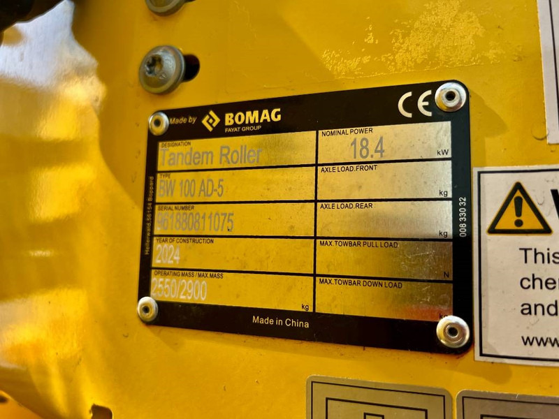 Новый Каток Bomag BW100 AD-5: фото 7 Новый Каток Bomag BW100 AD-5: фото 7