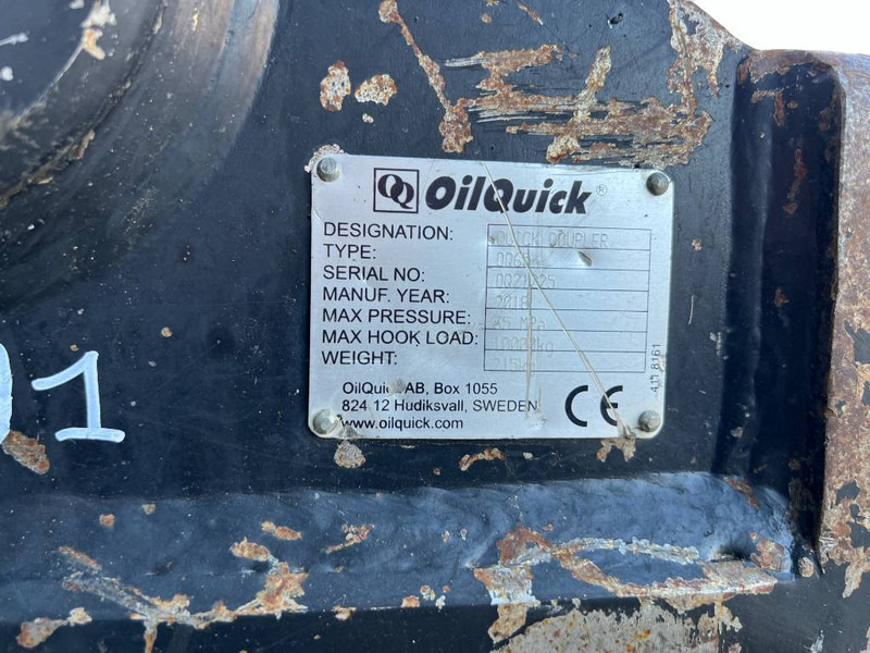 Сцепное устройство для Строительной техники OilQuick OQ65 - M314F / M316F / M318F: фото 10