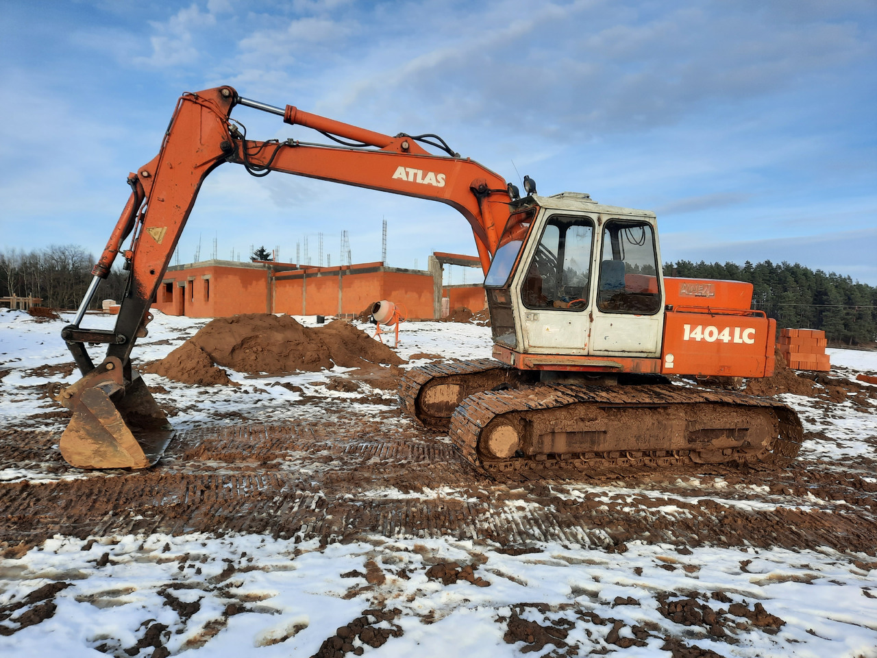 ATLAS 1404 - Гусеничный экскаватор: фото 2 ATLAS 1404 - Гусеничный экскаватор: фото 2