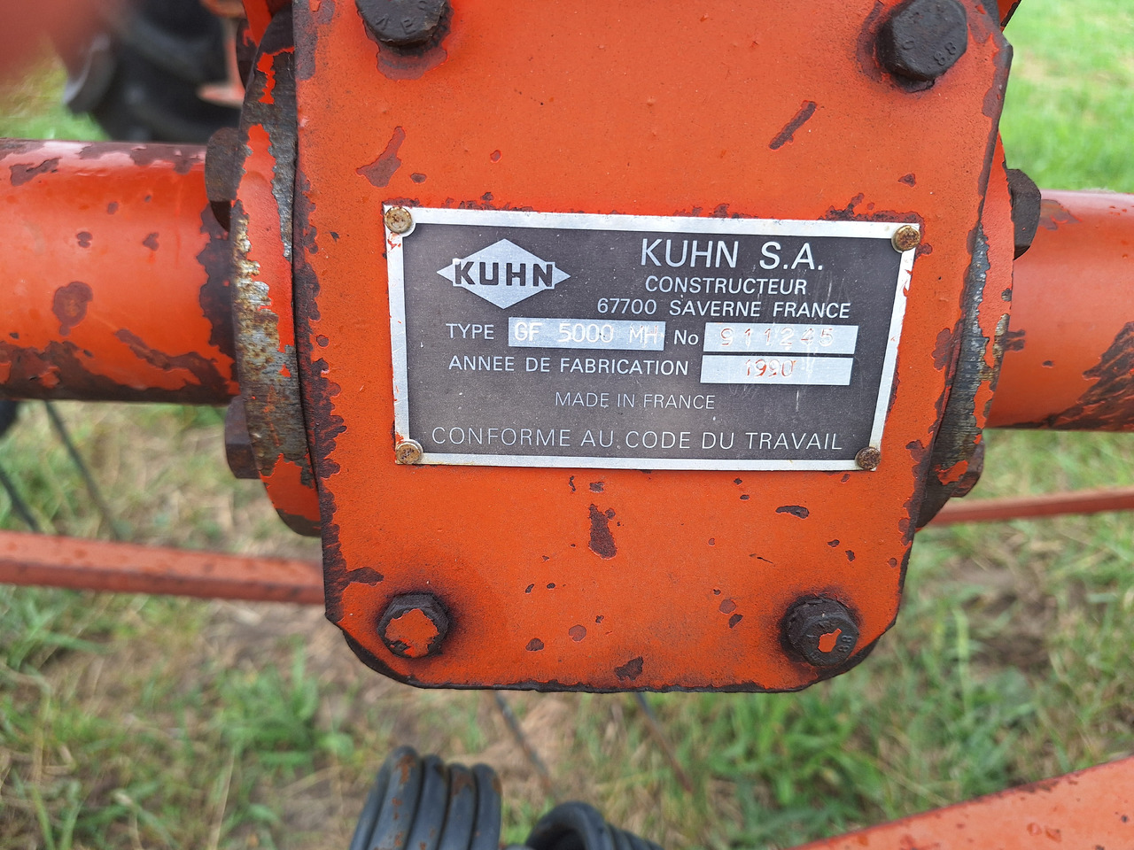 KUHN GF5000MH - Сеноворошилка: фото 5 KUHN GF5000MH - Сеноворошилка: фото 5
