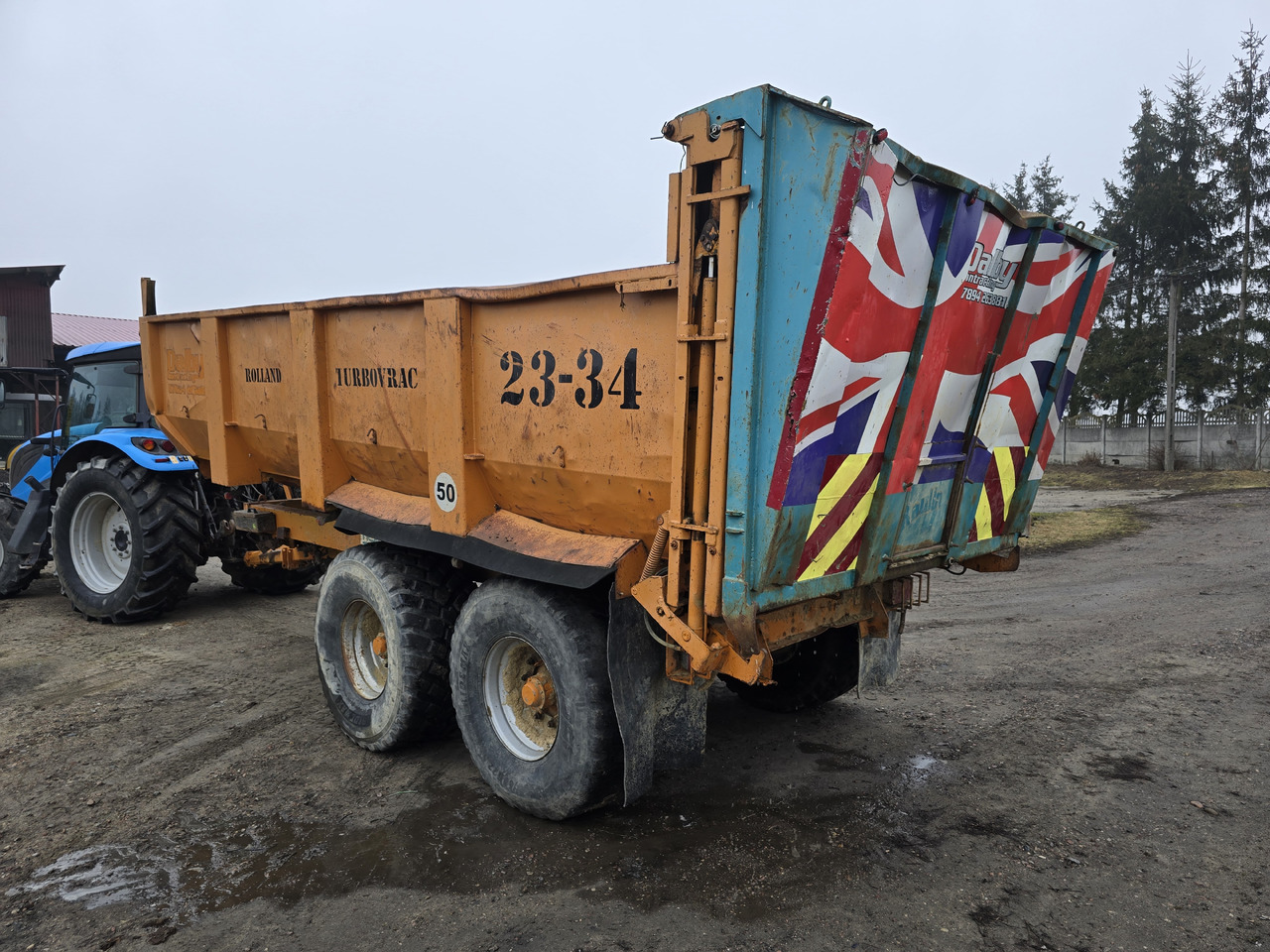 ROLLAND TURBOVRAC 23-34 - Сельскохозяйственный прицеп-самосвал: фото 5 ROLLAND TURBOVRAC 23-34 - Сельскохозяйственный прицеп-самосвал: фото 5