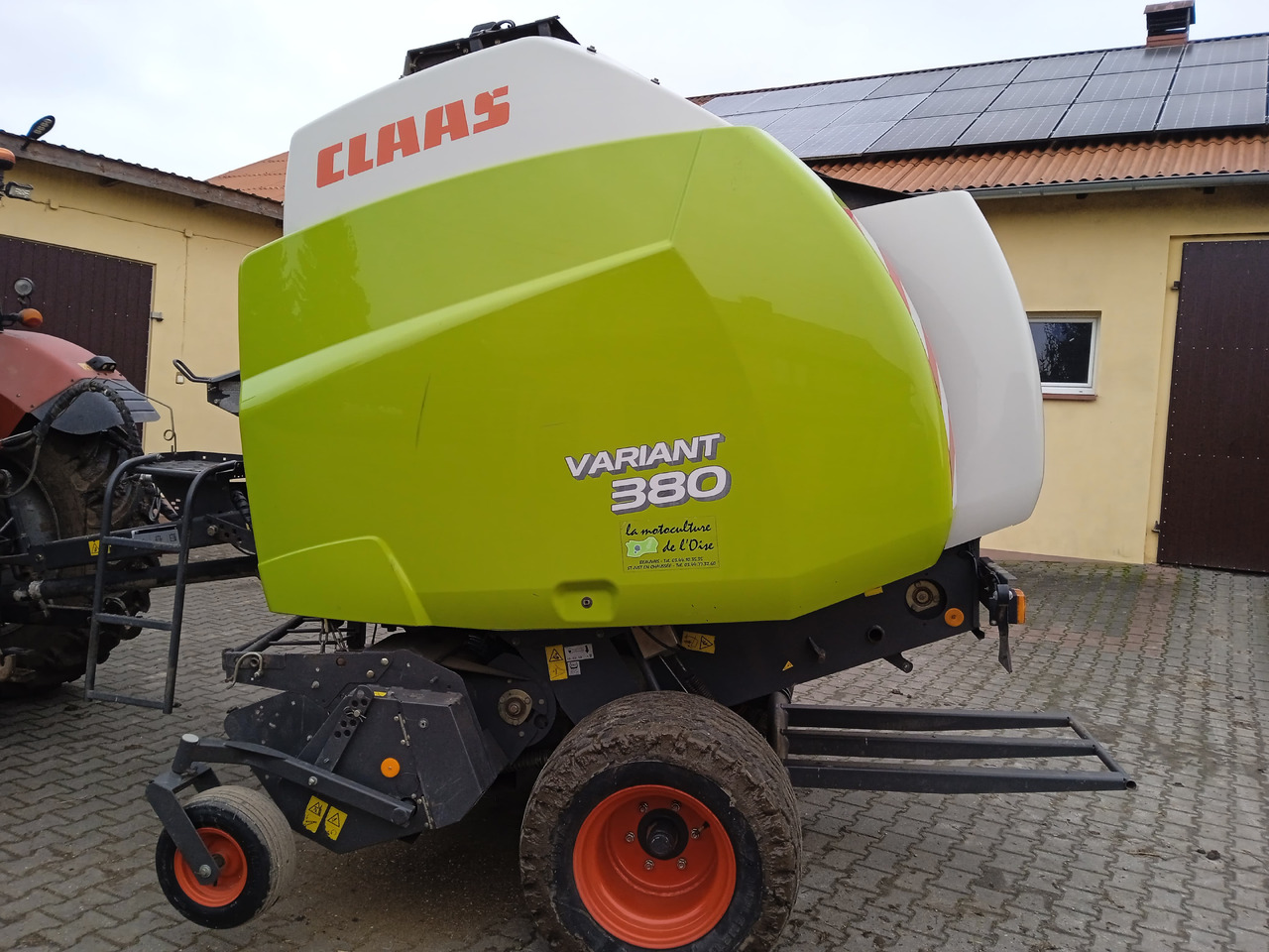 Пресс-подборщик рулонный claas Wariant 380: фото 6