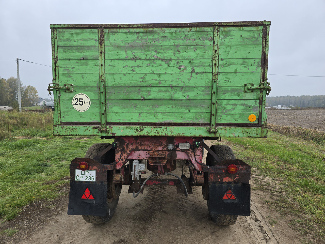 Inna 8 ton - Сельскохозяйственный прицеп-самосвал: фото 4 Inna 8 ton - Сельскохозяйственный прицеп-самосвал: фото 4