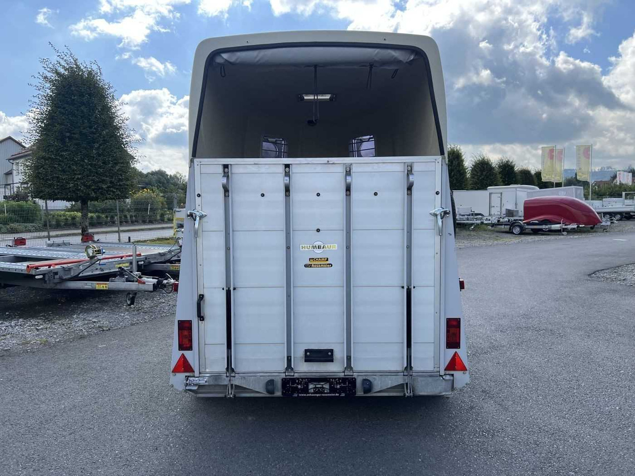 Прицеп для легкового автомобиля HUMBAUR HP 2000 Pferdeanhänger: фото 9