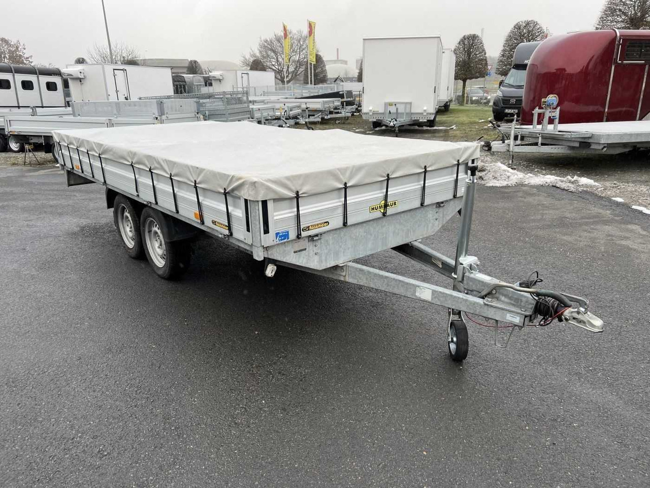 HUMBAUR HT 254118 Hochlader - Прицеп бортовой/ Платформа: фото 1 HUMBAUR HT 254118 Hochlader - Прицеп бортовой/ Платформа: фото 1