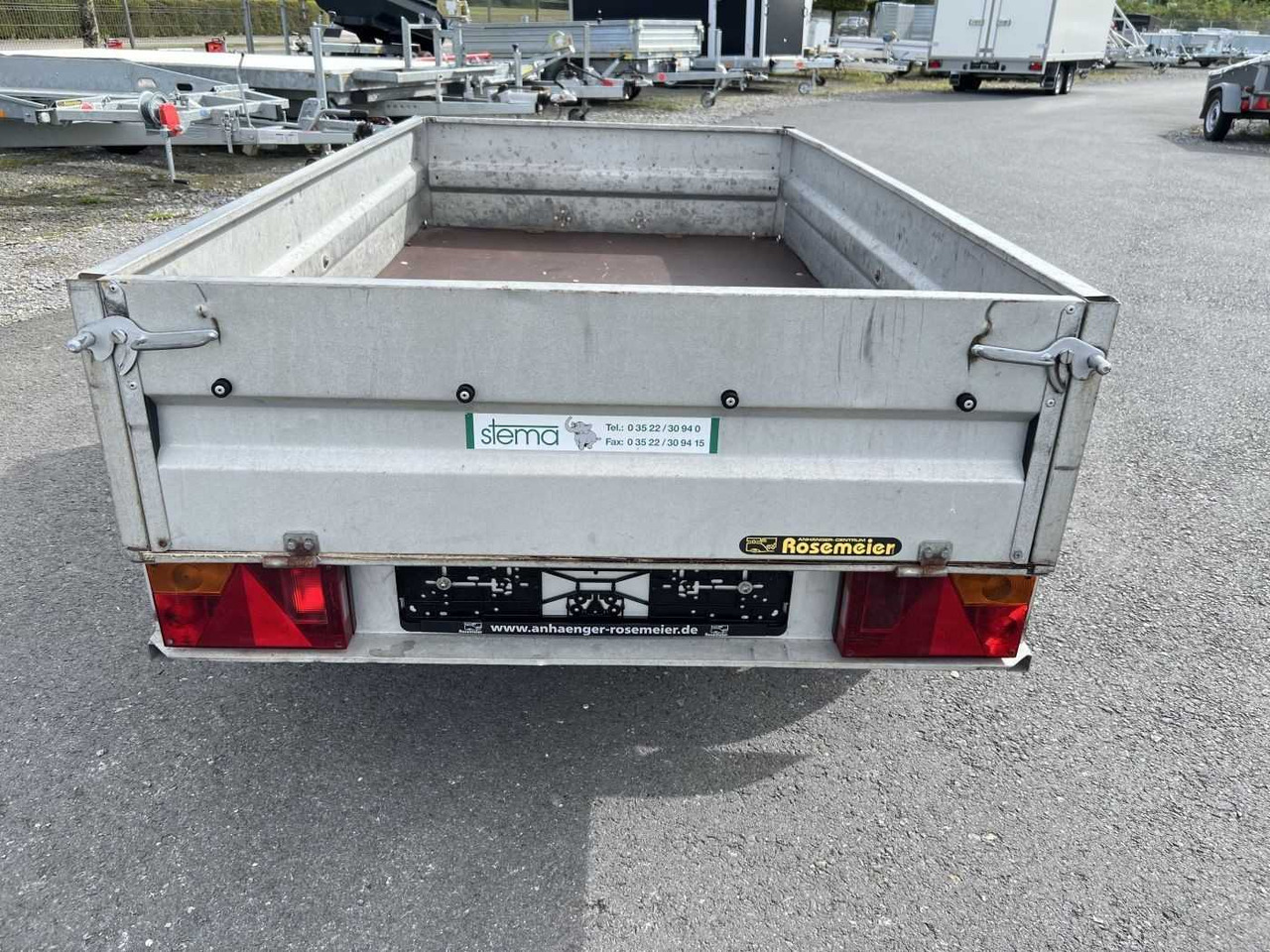 Прицеп для легкового автомобиля STEMA HP 85 Kastenanhänger gebremst: фото 8