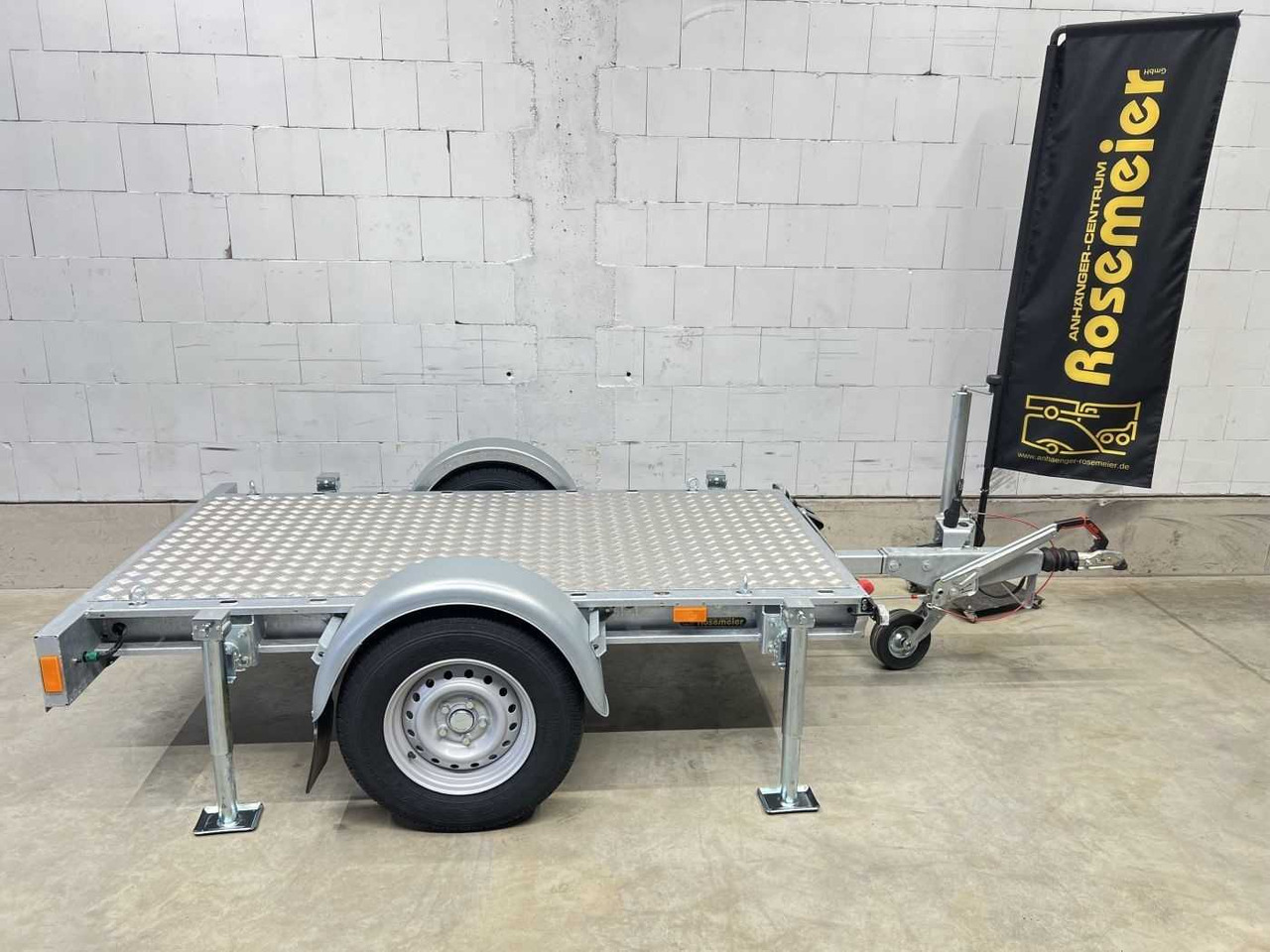 VEZEKO Generator 1-Achser Maschinentransporter - Прицеп для мотоцикла: фото 1 VEZEKO Generator 1-Achser Maschinentransporter - Прицеп для мотоцикла: фото 1