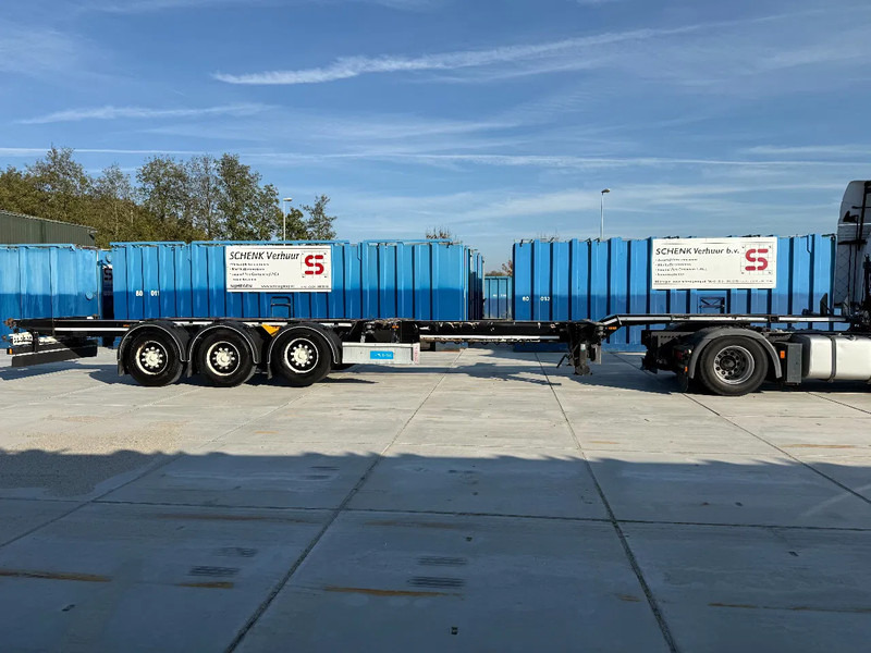D-Tec Flexitrailer 3x Extandable / For all sizes container/tyres all 80%/Holland Trailer - Полуприцеп-контейнеровоз/ Сменный кузов: фото 3 D-Tec Flexitrailer 3x Extandable / For all sizes container/tyres all 80%/Holland Trailer - Полуприцеп-контейнеровоз/ Сменный кузов: фото 3