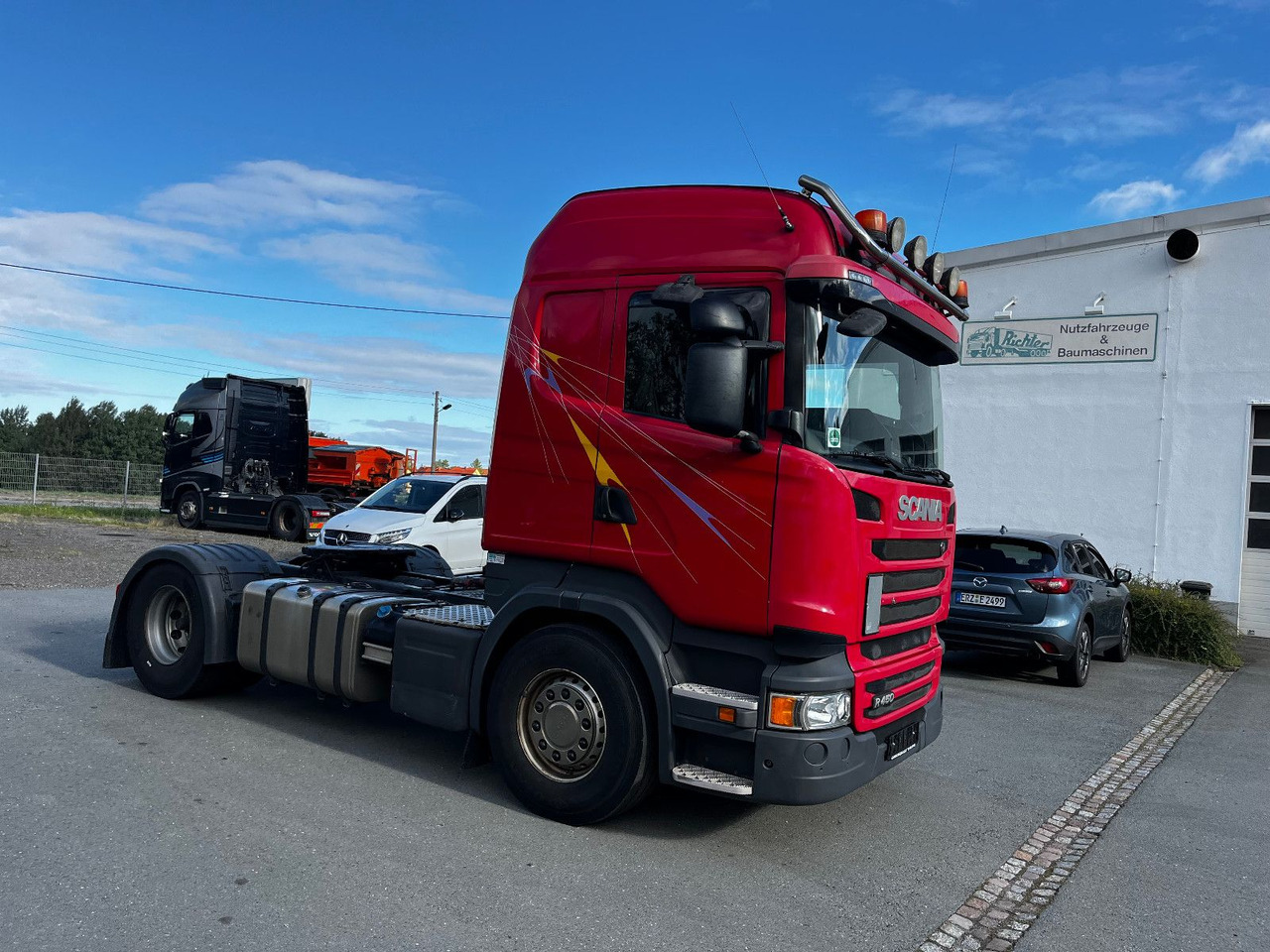 Scania R450 Sattelzugmaschine mit Kipphydraulik - Тягач: фото 2 Scania R450 Sattelzugmaschine mit Kipphydraulik - Тягач: фото 2