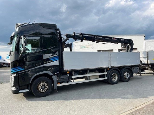 Volvo FH500 Baustoff LKW Hiap 177K Top gepflegt - Автоманипулятор: фото 1 Volvo FH500 Baustoff LKW Hiap 177K Top gepflegt - Автоманипулятор: фото 1