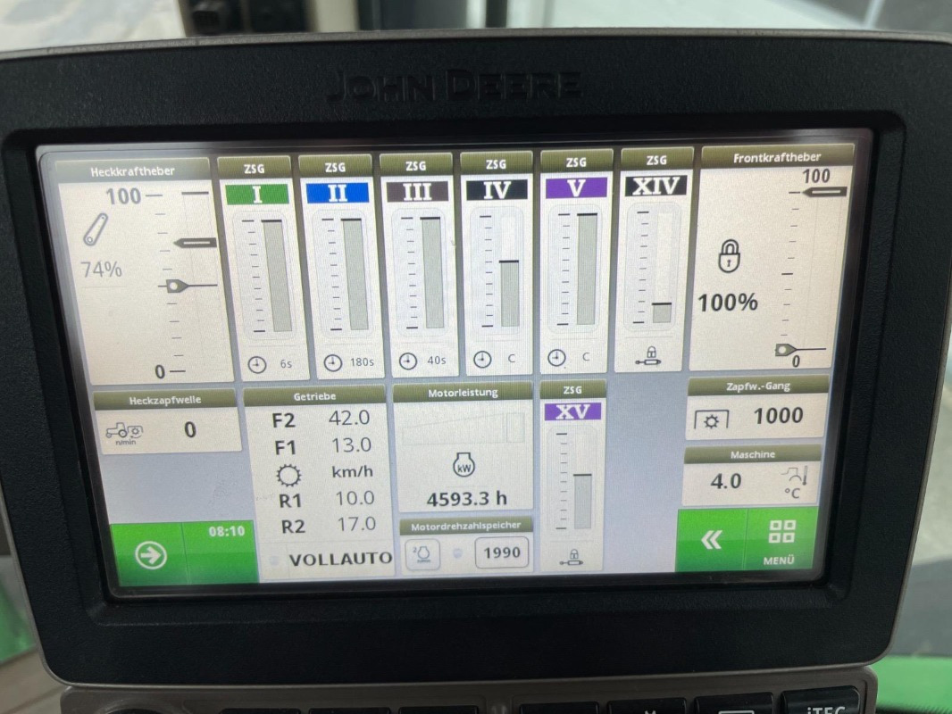 Трактор John Deere 8270R: фото 14