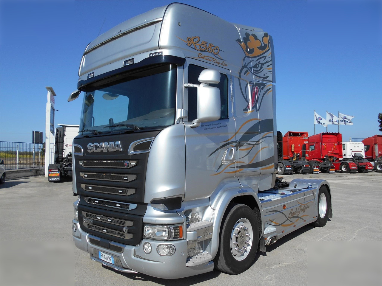 Тягач SCANIA R580: фото 1