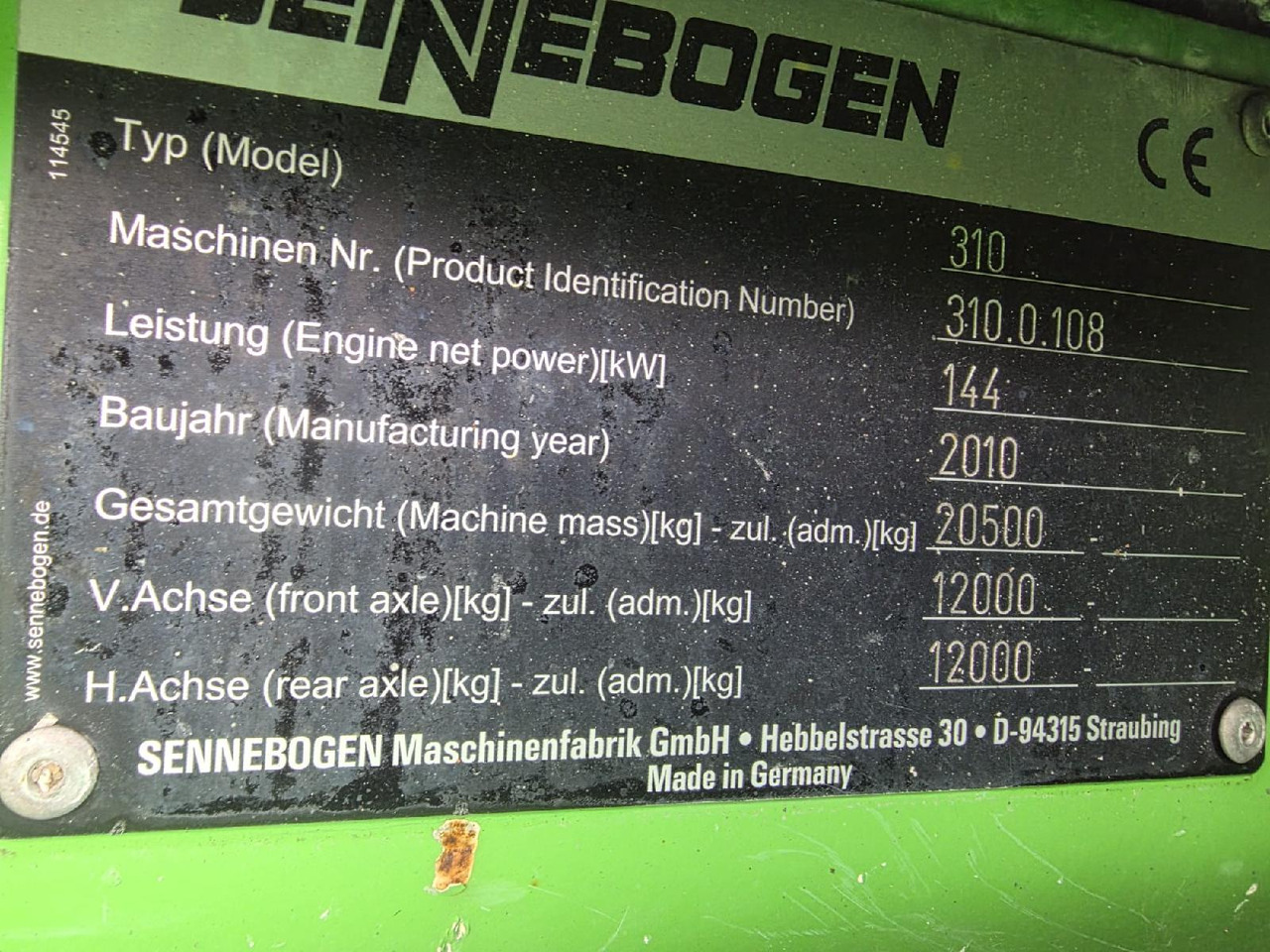 Sennebogen Typ 310 Multiloader - Телескопический погрузчик: фото 3 Sennebogen Typ 310 Multiloader - Телескопический погрузчик: фото 3