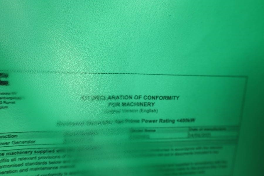 Электрогенератор Cummins C55D5EQ Declaration of Conformity, Diesel, 55kVA,: фото 14