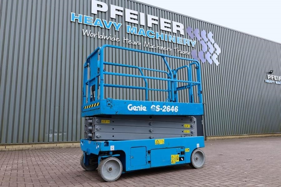 Genie GS2646 Electric, Working Height 9.80m, Capacity 45 - Ножничный подъемник: фото 1 Genie GS2646 Electric, Working Height 9.80m, Capacity 45 - Ножничный подъемник: фото 1
