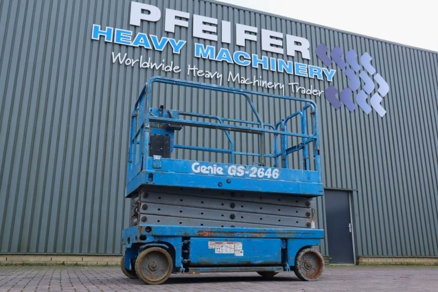 Genie GS2646 Electric, Working Height 9.80m, Capacity 45 - Ножничный подъемник: фото 1 Genie GS2646 Electric, Working Height 9.80m, Capacity 45 - Ножничный подъемник: фото 1