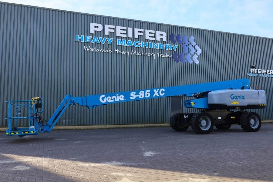 Genie S85XC Valid inspection, *Guarantee! Diesel, 4x4 Dr - Телескопический подъемник: фото 1 Genie S85XC Valid inspection, *Guarantee! Diesel, 4x4 Dr - Телескопический подъемник: фото 1