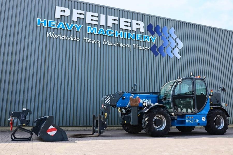Magni TH5,5.15-D7/D Diesel, 4x4x4 Drive, 5.5t Capacity, - Телескопический погрузчик: фото 1 Magni TH5,5.15-D7/D Diesel, 4x4x4 Drive, 5.5t Capacity, - Телескопический погрузчик: фото 1