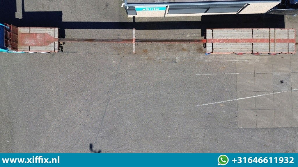 ES-GE 3-ass. Vlakke dubbel 2x uitschuifbare oplegger / 3x gestuurd - Полуприцеп бортовой/ Платформа: фото 3 ES-GE 3-ass. Vlakke dubbel 2x uitschuifbare oplegger / 3x gestuurd - Полуприцеп бортовой/ Платформа: фото 3