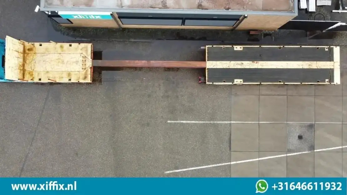 ES-GE 4-ass. Vlakke uitschuifbare Mega oplegger / 4x gestuurd / 14129 - Полуприцеп бортовой/ Платформа: фото 2 ES-GE 4-ass. Vlakke uitschuifbare Mega oplegger / 4x gestuurd / 14129 - Полуприцеп бортовой/ Платформа: фото 2