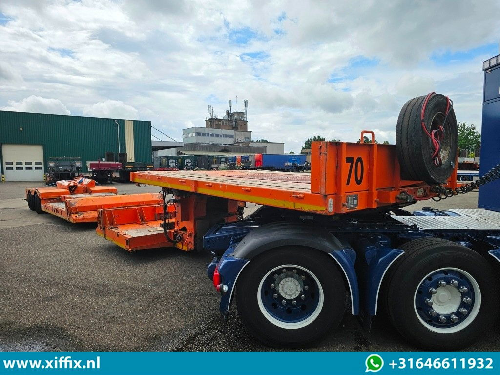 Низкорамный полуприцеп Faymonville 2-ass. Uitschuifbare dieplader met afneembare zwanenhals / 2x gestuurd: фото 7