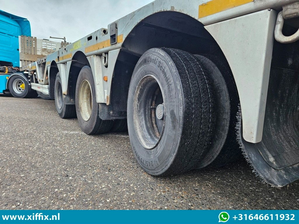 Kässbohrer 3-ass. Vlakke uitschuifbare Mega oplegger / Naloop gestuurd - Полуприцеп бортовой/ Платформа: фото 5 Kässbohrer 3-ass. Vlakke uitschuifbare Mega oplegger / Naloop gestuurd - Полуприцеп бортовой/ Платформа: фото 5