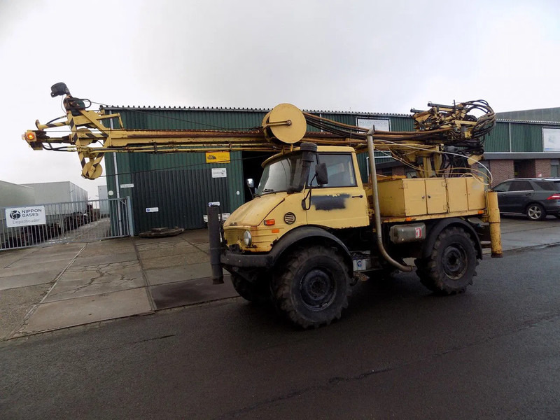 Mercedes-Benz U416 Unimog KNEBEL HY75 - Буровая машина: фото 1 Mercedes-Benz U416 Unimog KNEBEL HY75 - Буровая машина: фото 1
