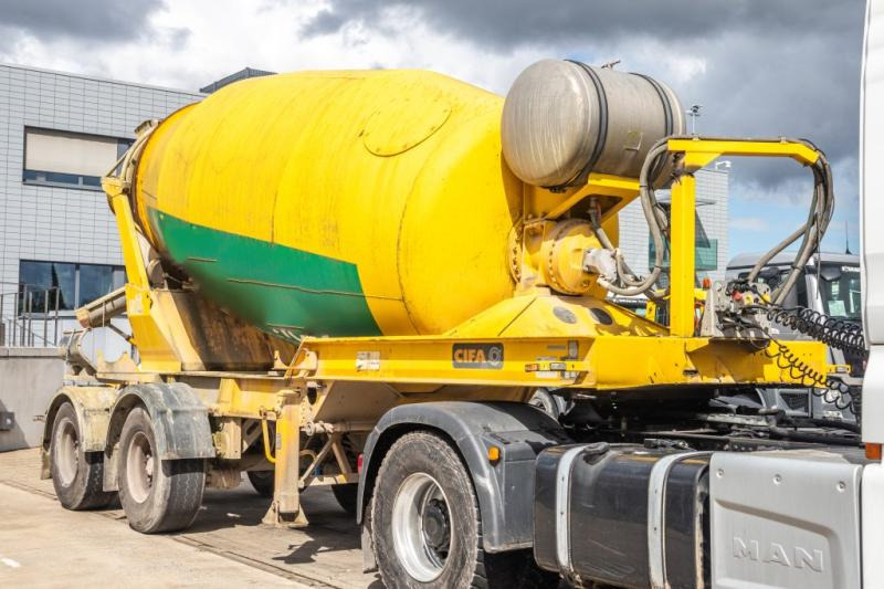 Cifa BETON MIXER/MALAXEUR/MISCHER 12M3 - STEERING AXLE - Полуприцеп бетоносмеситель: фото 2 Cifa BETON MIXER/MALAXEUR/MISCHER 12M3 - STEERING AXLE - Полуприцеп бетоносмеситель: фото 2