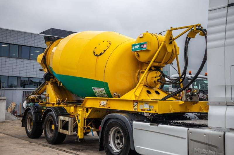 Imer BETON MIXER/MALAXEUR/MISCHER-10M3- STEERING AXLE - Полуприцеп бетоносмеситель: фото 2 Imer BETON MIXER/MALAXEUR/MISCHER-10M3- STEERING AXLE - Полуприцеп бетоносмеситель: фото 2