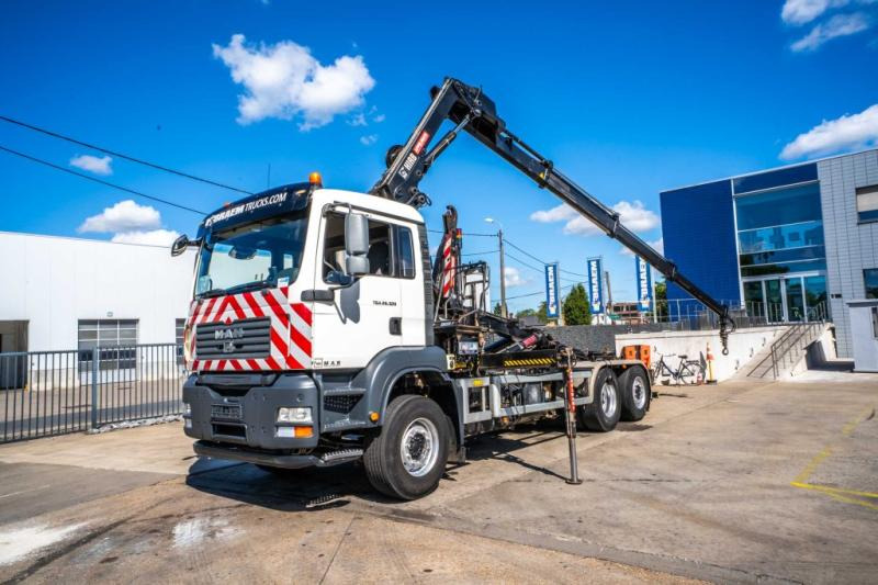 MAN TGA 26.320 BL -6X2-4+HIAB 122 E3 HIDUO - Крюковой мультилифт, Автоманипулятор: фото 1 MAN TGA 26.320 BL -6X2-4+HIAB 122 E3 HIDUO - Крюковой мультилифт, Автоманипулятор: фото 1