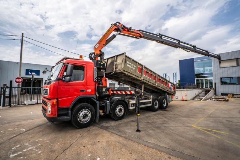 Volvo FM 400 - PK 29002/5XHydr. - Самосвал, Автоманипулятор: фото 1 Volvo FM 400 - PK 29002/5XHydr. - Самосвал, Автоманипулятор: фото 1