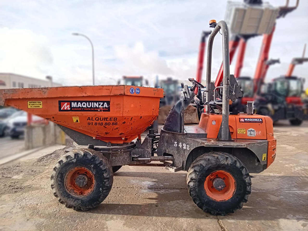 AUSA D350 AHG - Мини-самосвал: фото 1 AUSA D350 AHG - Мини-самосвал: фото 1