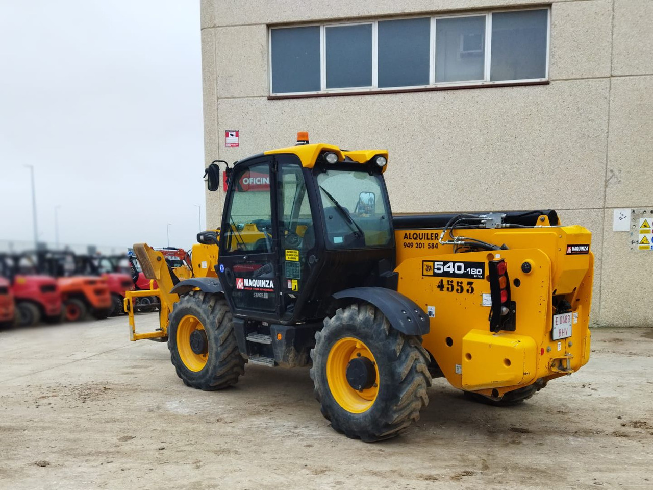JCB 540.180 - Телескопический погрузчик: фото 3 JCB 540.180 - Телескопический погрузчик: фото 3