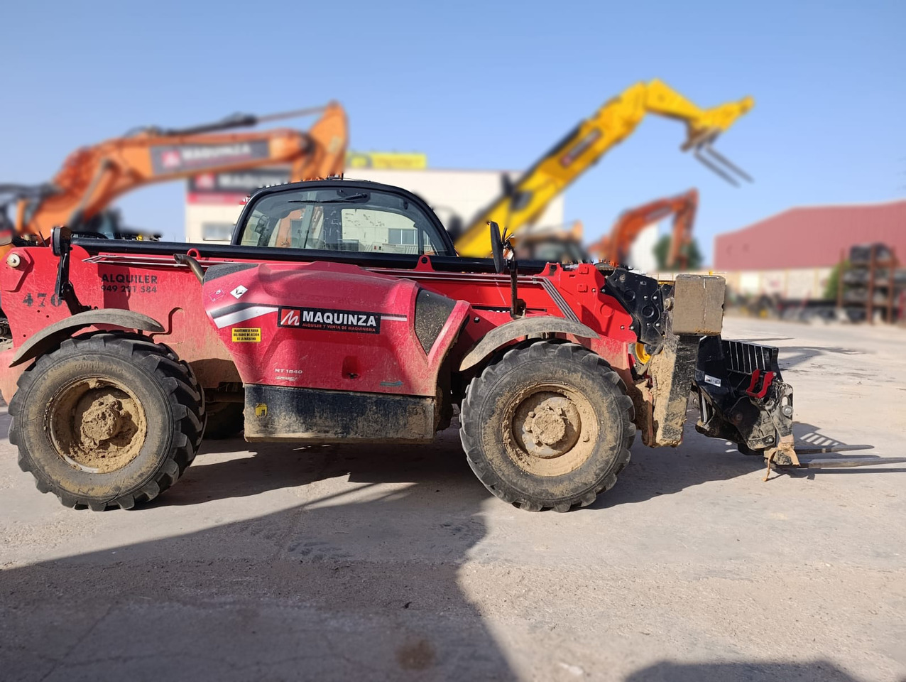 MANITOU MT1840 EASY 75D - Телескопический погрузчик: фото 2 MANITOU MT1840 EASY 75D - Телескопический погрузчик: фото 2
