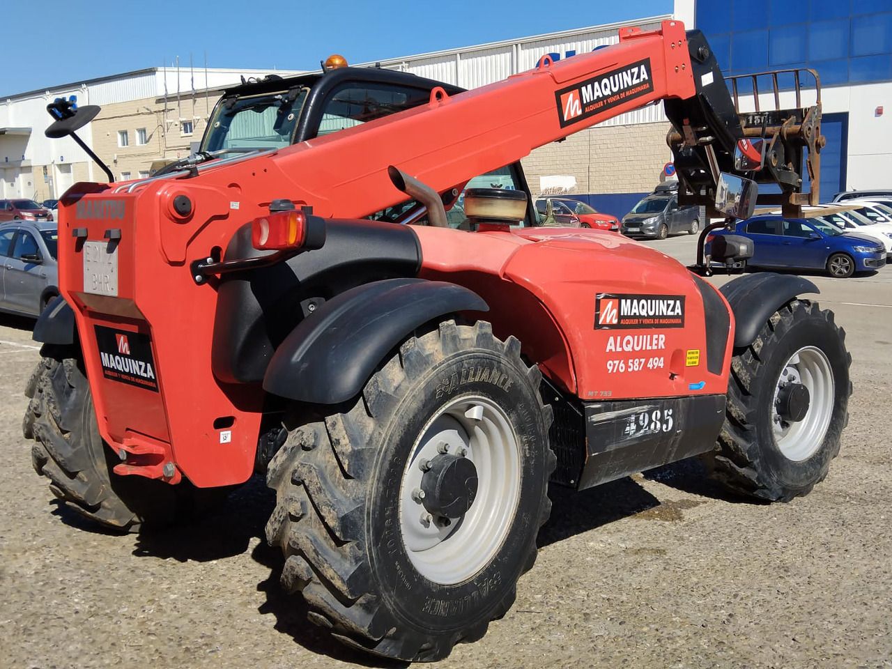 MANITOU MT733 EASY 75D - Телескопический погрузчик: фото 2 MANITOU MT733 EASY 75D - Телескопический погрузчик: фото 2