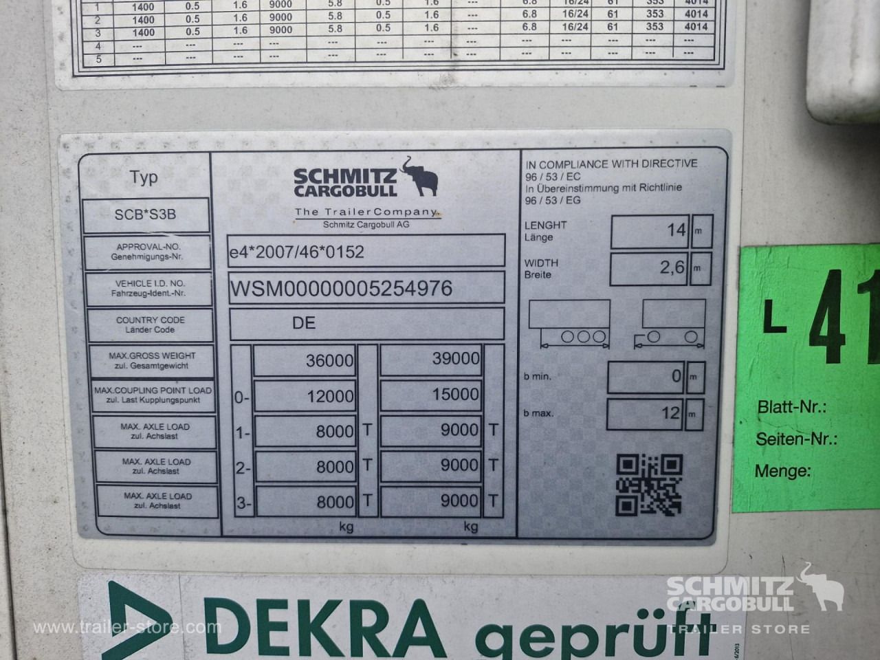 SCHMITZ Reefer Standard Double deck - Изотермический полуприцеп: фото 2 SCHMITZ Reefer Standard Double deck - Изотермический полуприцеп: фото 2