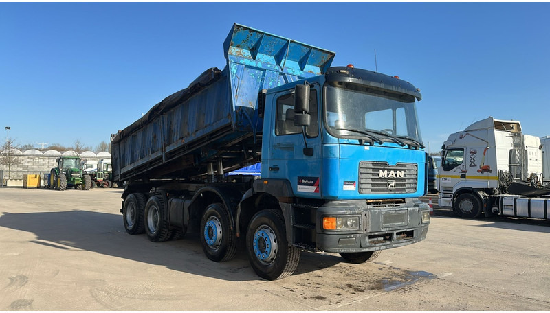 MAN 35.364 (STEEL SUSP. / 6 CYLINDER / BIG AXLE / EURO 2 / MEILLER TIPPER) - Самосвал: фото 2 MAN 35.364 (STEEL SUSP. / 6 CYLINDER / BIG AXLE / EURO 2 / MEILLER TIPPER) - Самосвал: фото 2