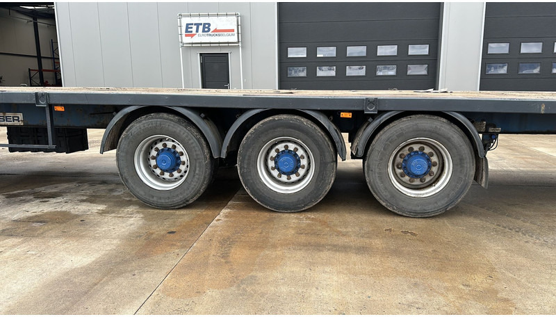 Полуприцеп бортовой/ Платформа Robuste Kaiser S380 (SAF AXLES): фото 7