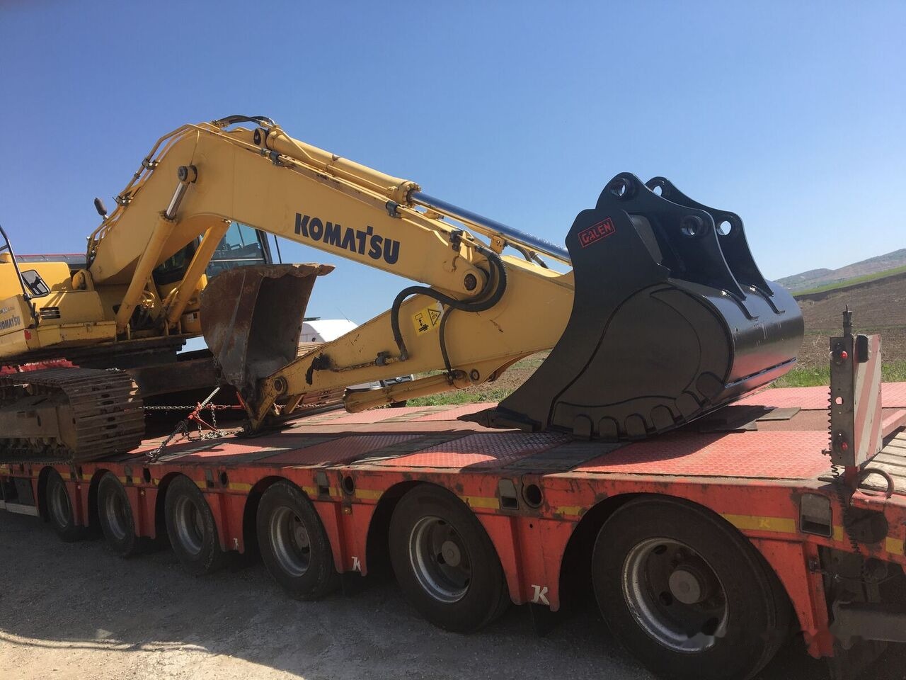 Komatsu PC350 Rock Bucket - Ковш для экскаватора: фото 2 Komatsu PC350 Rock Bucket - Ковш для экскаватора: фото 2